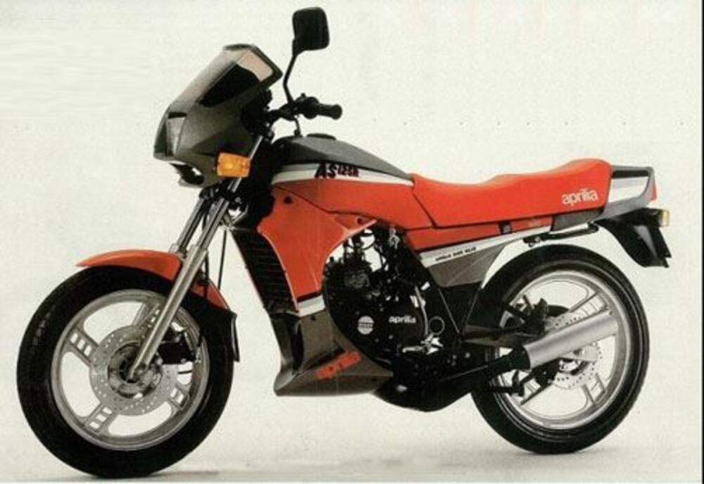De onderdelen catalogus van de Aprilia AS 125 R 1985 - 1987, 125cc