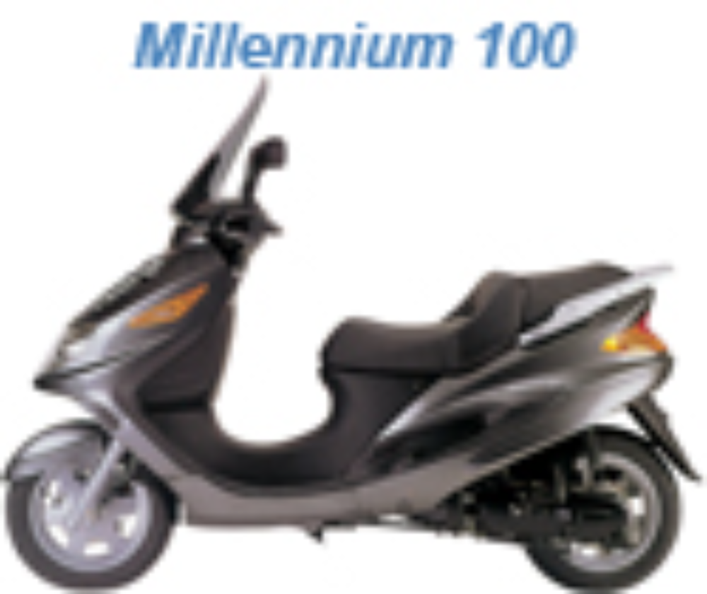 De onderdelen catalogus van de Italjet Millennium 100cc 1996 - 2003, 100cc