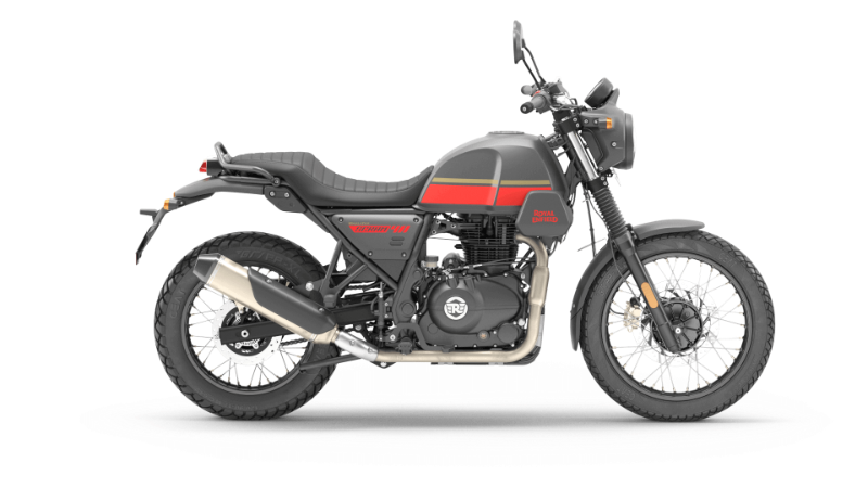 Alle onderdelen voor de Royal Enfield HIMALAYAN SCRAM BLAZING BLACK 2022
